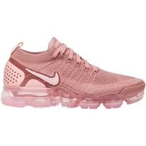 Women’s Pink Nike Air VaporMax Flyknit 2 Running Trainers Shoes Size 7.5